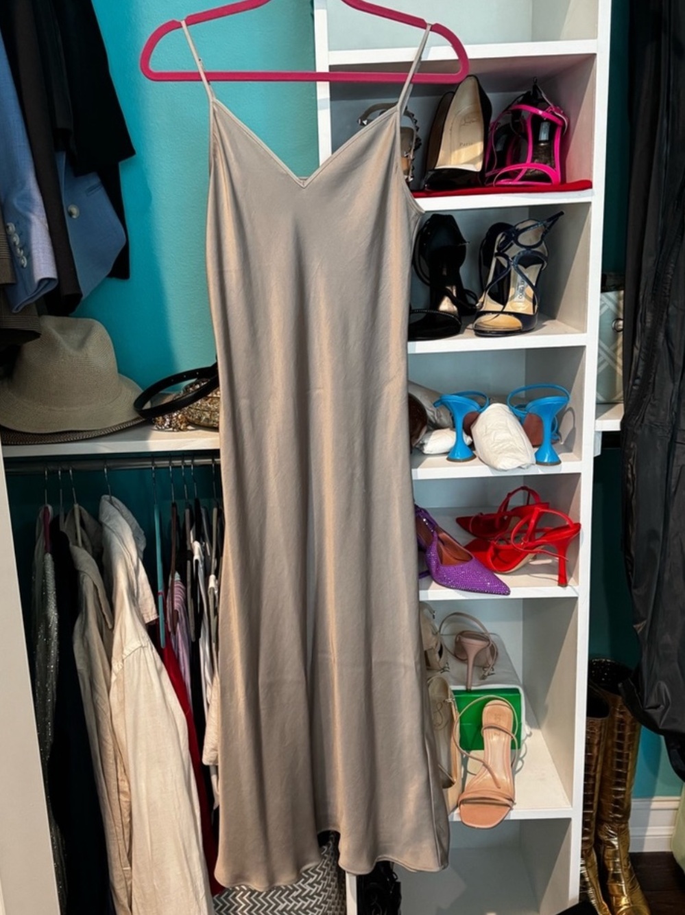 All Saints Slip Dress Sz M